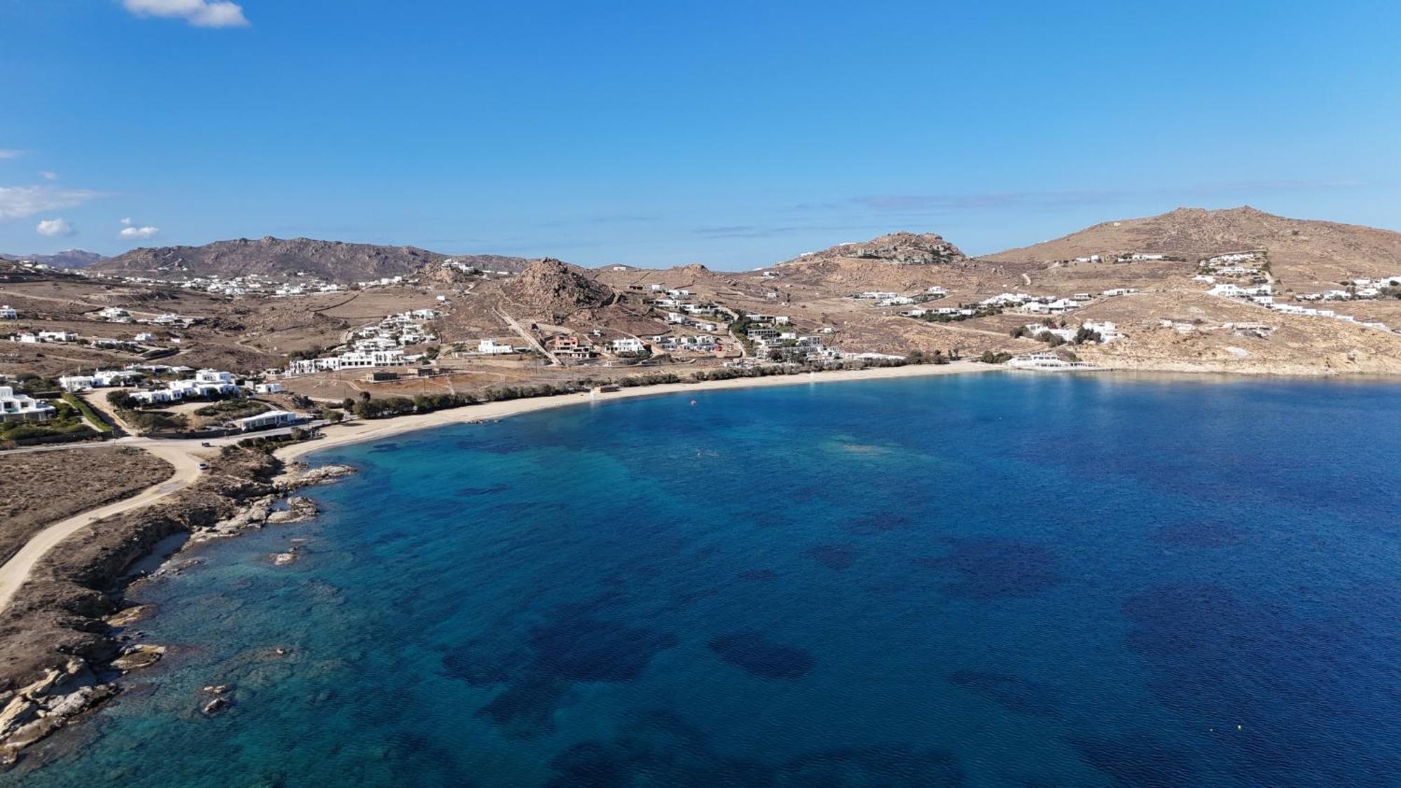 Blue Eye Grand Villa Mykonos Kalafatis Exterior photo