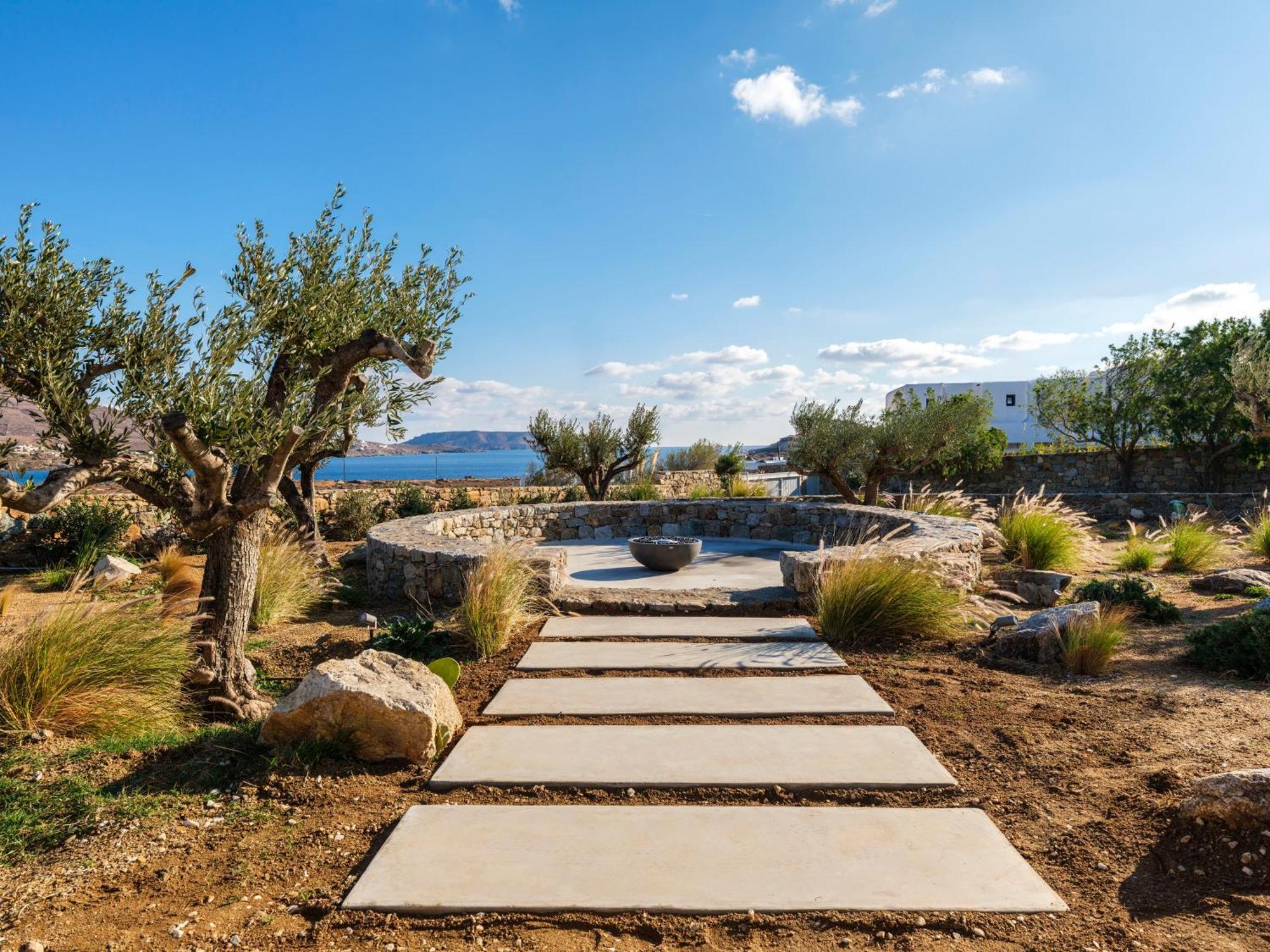 Blue Eye Grand Villa Mykonos Kalafatis Exterior photo